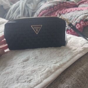 Guess Black Clutch Wristlet